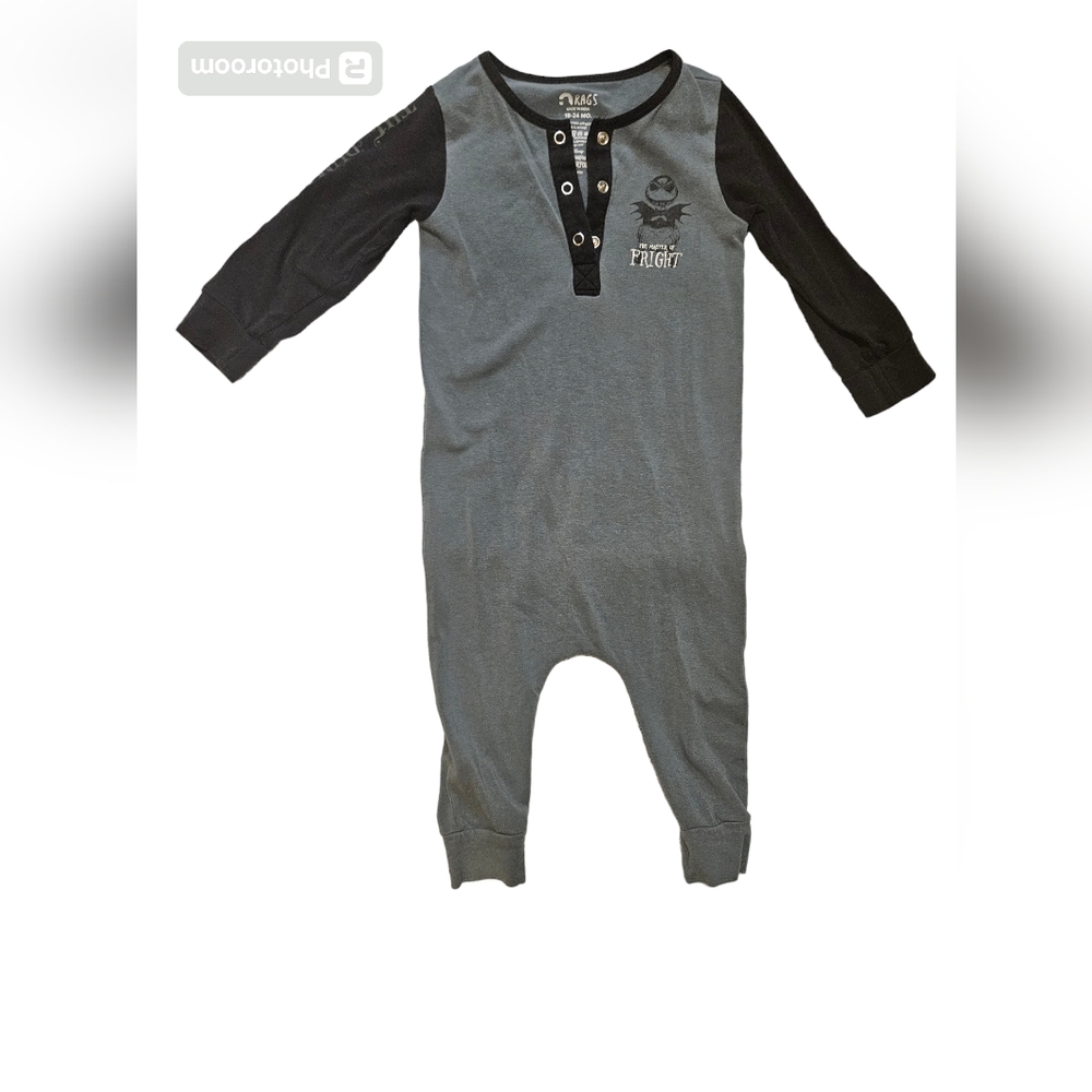 Disney's Nightmare Before christmas licensed Rags long sleeve Romper